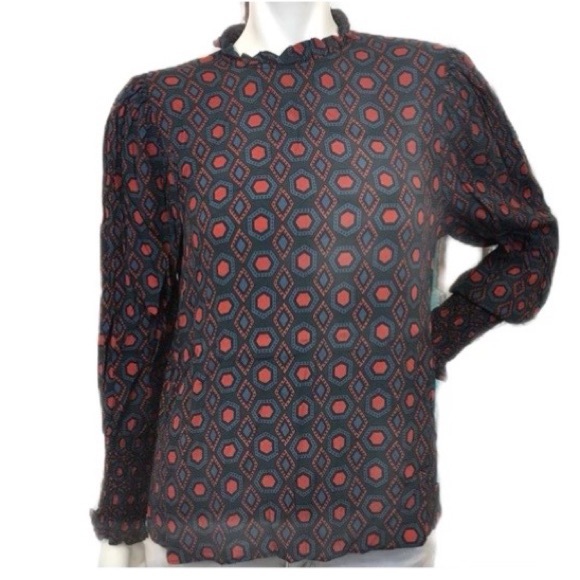 🔵🔴Zara Top (xs) - Picture 3 of 5